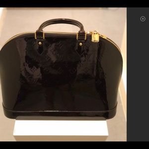 Louis Vuitton Vernis Alma GM Amarante